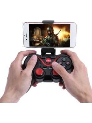 UltraTekno X3 Wireless Kablosuz Oyun Kolu Bluetooth Joystick Gamepad Android Tv Boc