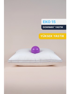 Lyssa Home Eko 15 Downmix Yüksek Kaz Tüyü Yastık 50X70 cm