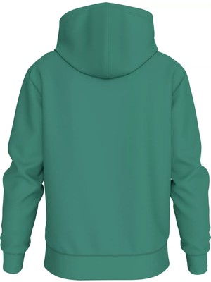 Erkek Kapüşonlu Sweatshirt - Yeşil