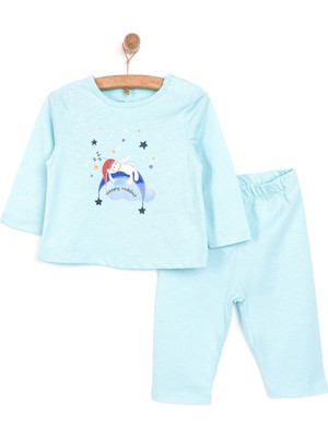 HelloBaby  Tavşan Neni Pijama Takımı Erkek Bebek