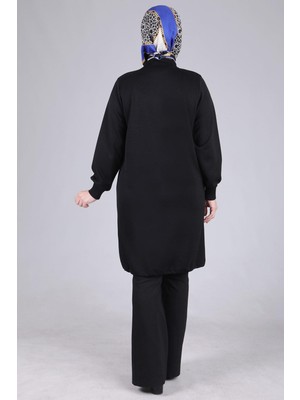 ottomanwear.com Büyük Beden Tunik Siyah OTW20106