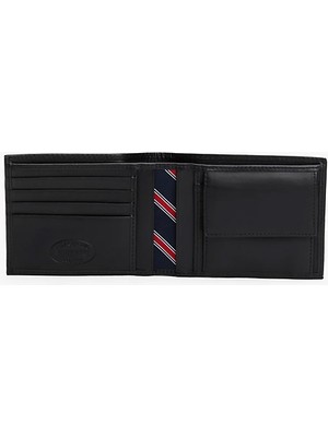 Tommy Hilfiger Erkek Bifold Deri Cüzdan - Siyah