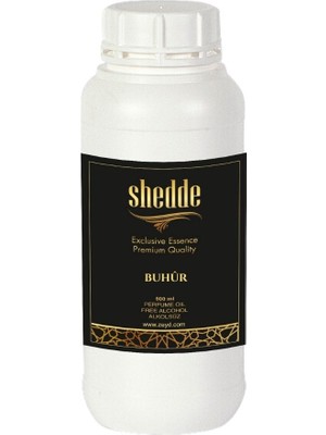 Shedde Buhur Kokusu Alkolsüz Esans Edp Unisex 500 ml