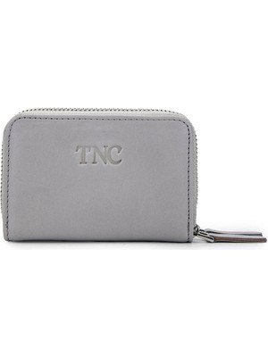 Tamer Tanca Unisex Deri Gri Cüzdan 1039 222 Erk Czdn Sk24-25 Grı Dr