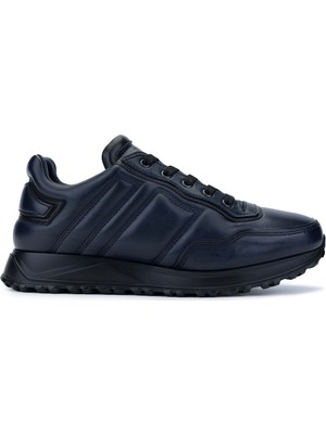 Fabi Erkek  Deri Lacivert Sneakers & Spor Ayakkabı 510 FU1240BL Erk Ayk SK24-25 Blu/nero