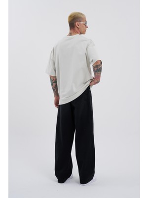 Erkek Oversize Baggy Jean Black