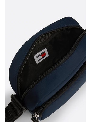 Tommy Hilfiger Kadın Essential Repeat Logolu Çapraz Çanta - Lacivert