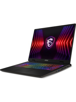 MSI SWORD 16 HX B14VGKG-876XTR Intel Core i9 14900HX 32GB 1TB SSD RTX4070 Freedos 16" FHD+ 144Hz Taşınabilir Bilgisayar