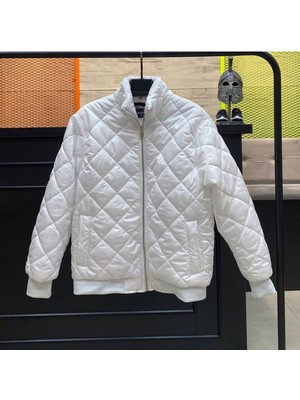 Siyah Baklava Desenli Ceket