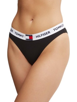 Tommy Hilfiger Kadın Siyah Bikini Külot UW0UW05617