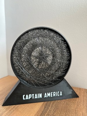 Captain America Çizgisel Dekor