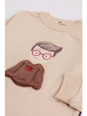 Harika Kids Erkek Çocuk 2'li Paket Basic Sweatshirt