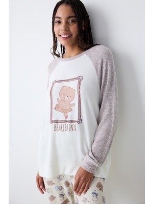 Penti Bearlerina Kahverengi Sweatshirt