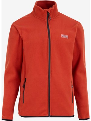 Discovery Expedition Düz Kiremit Erkek Polar Sweatshırt D4WM-SWT3994