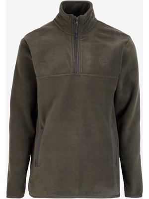 Haki Erkek Dik Yaka Relaxed Polar Sweatshirt C4WM-SWT4201 Polar Sweatshirt C4WM-SWT4201