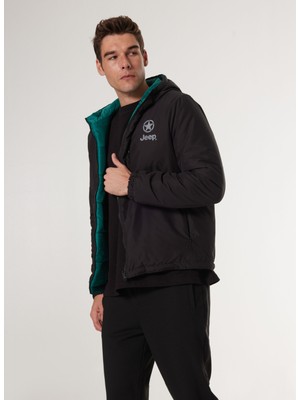 Jeep Yeşil - Siyah Erkek Mont J4WM-MNT7306