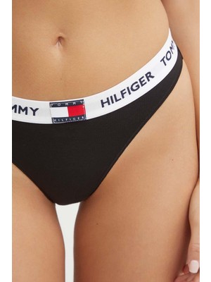 Tommy Hilfiger Kadın Siyah Tanga UW0UW05616