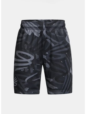 Under Armour Normal Bel Standart Siyah Erkek Şort 1387101-001-CURRY Boys Splash Short