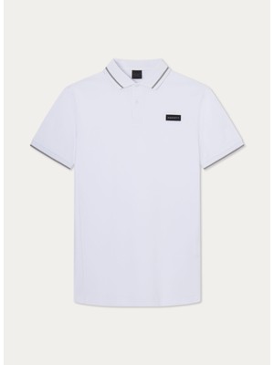 Hackett Beyaz Erkek Polo T-Shirt HM563230