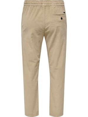 Only & Sons Normal Bel Normal Kahve Erkek Chino Pantolon Onslınus Tap Corduroy 0185 Pant Noo