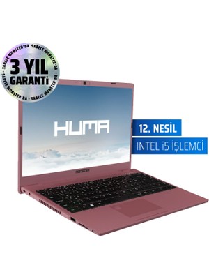 Monster HUMA H4 V5.1.11 Rose Gold Intel Core i5 1235U 32 GB RAM 1 TB SSD FreeDOS 14,1'' FHD 60 Hz Taşınabilir Bilgisayar