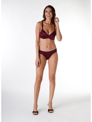 Lovable Bordo Kadın Bikini Külot 0cwg Ov