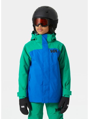 Helly Hansen Mavi - Yeşil Erkek Çocuk Mont HHA.41728-HHA.543HELLY Hansen Jr Le