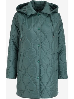 Selen Haki Kadın Mont 24KSL6124