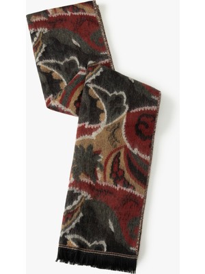 Koton Uzun Atkı Etnik Desenli Püsküllü