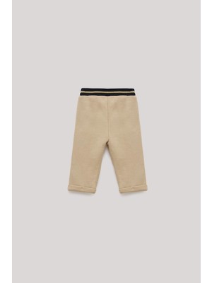 Bg Store Kız Bebek Bej Eşofman Altı