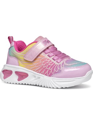 Geox Kız Çocuk Pembe Assister Sneaker J46E9B0ASKNC8206