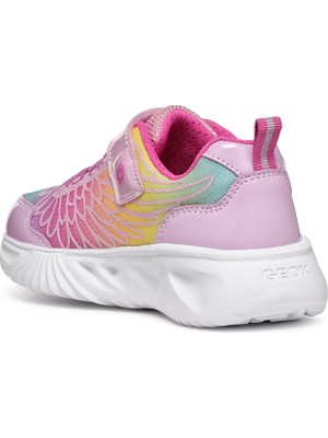 Geox Kız Çocuk Pembe Assister Sneaker J46E9B0ASKNC8206