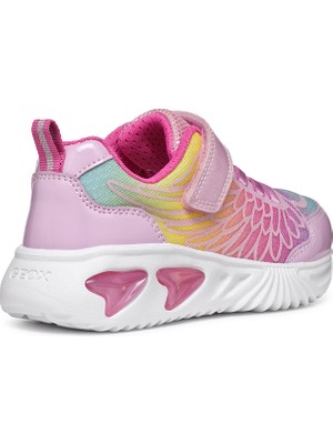 Geox Kız Çocuk Pembe Assister Sneaker J46E9B0ASKNC8206