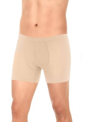 Yıldız Bambu Ten Rengi Iz Yapmaz Erkek Boxer Q324