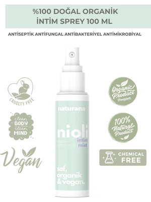 Naturana Doğal Kadın ve Erkek İçin Nioli İntim Bakım Spreyi 100 ml