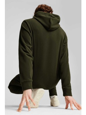 Puma Ess Elevated Hoodie Siyah Kadın Sweatshirt