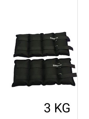Sz 3kg x 2 Adet Toplam  6kg El Ayak Bilek Kas Güçlendirici Ağırlık Seti