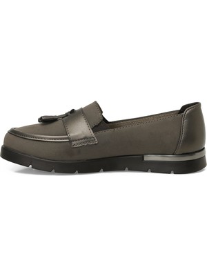 166539.NZ4PR Haki Kadın Loafer