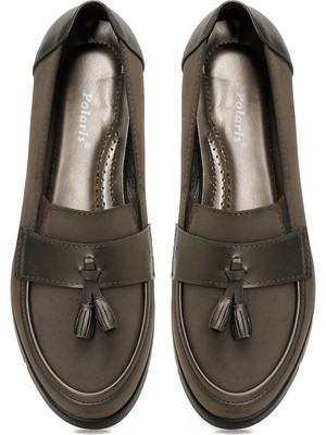 166539.NZ4PR Haki Kadın Loafer