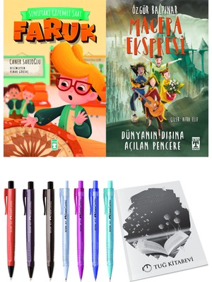 Gelecek Ekspresi Dünyanın Dışına Açılan Pencere ve Sınıftaki Gizemli Saat Faruk 2'li Set