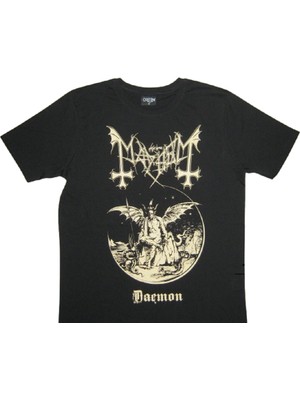 Mayhem Siyah Erkek Tişört( Xl