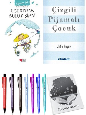 Çizgili Pijamalı Çocuk ve Uçurtmam Bulut Şimdi 2'li Set