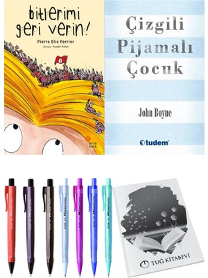 Çizgili Pijamalı Çocuk ve Bitlerimi Geri Verin! 2'li Set