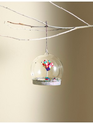 Marks & Spencer Noel Baba Kar Küresi Yılbaşı Süsü