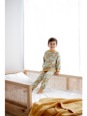 1.0 TOG Çocuk Pijama Takımı - Muz Desenli