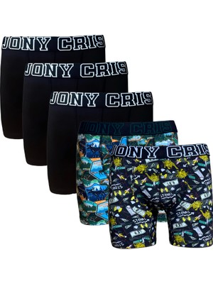 Jony Cris Erkek Boxer 5’li Set