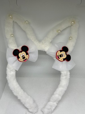 Zd Bellefemme Peluş Mickey Mouse Kız Çocuk Saç Taç