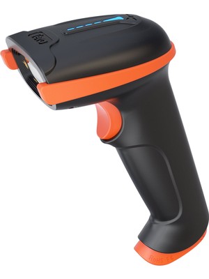 Tera 1d 2d Qr Barkod Tarayıcı Pil Seviyesi Göstergeli Darbeye Dayanıklı Kablosuz El Tipi Barkod Tarayıcı D5100