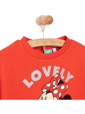 Disney Minnie Mouse Kız Sweatshirt Kız Çocuk