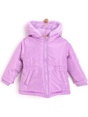 HelloBaby HelloBaby Kapüşonlu Mont Kız Bebek